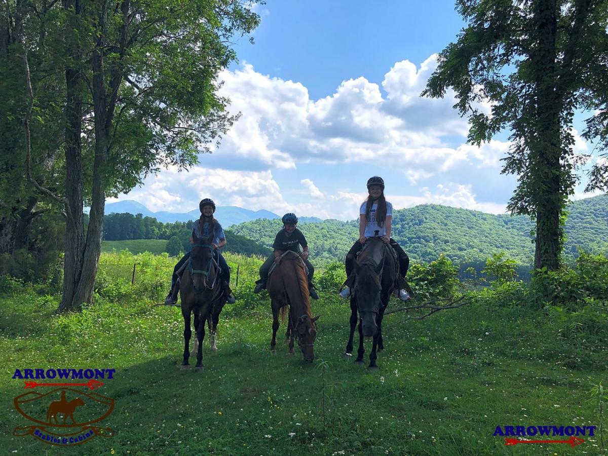 Arrowmont Stables & Cabins Cullowhee Esterno foto